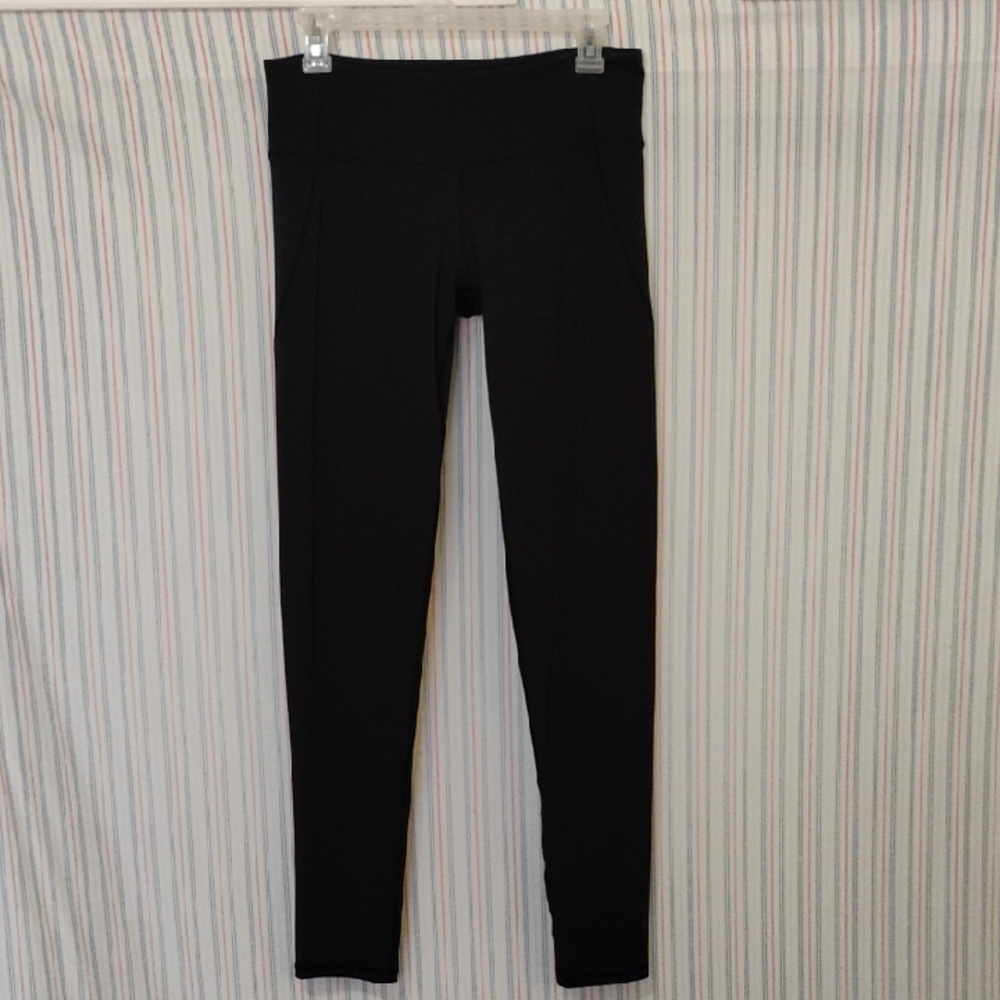 Bloch Black Nylon-Spandex Dance Leggings L
